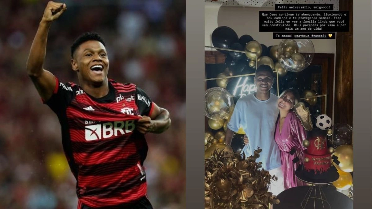 Torcedores do Vasco se revoltam com jogador após foto com bolo do Flamengo