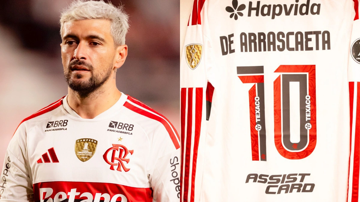 Veja tempo estimado para Arrascaeta voltar aos jogos do Flamengo