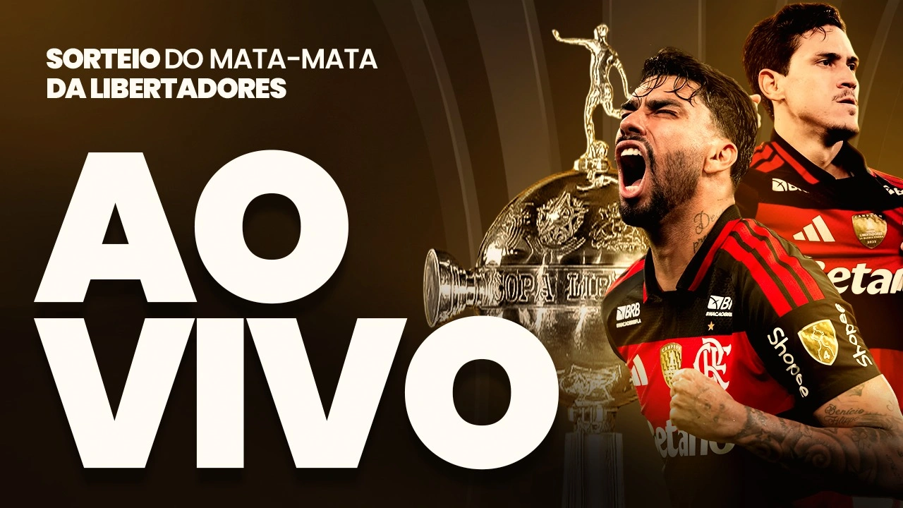 AO VIVO: assista ao sorteio das oitavas de final da Libertadores com o Coluna do Fla