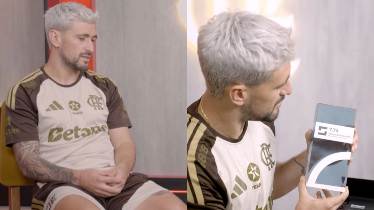 Arrascaeta recebe prêmio por ano 'avassalador' no Flamengo