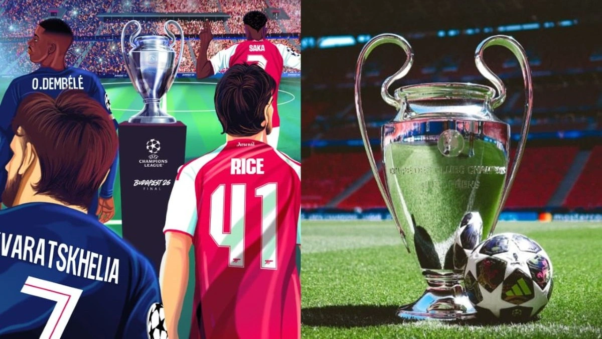 Arsenal x PSG fazem final da Champions