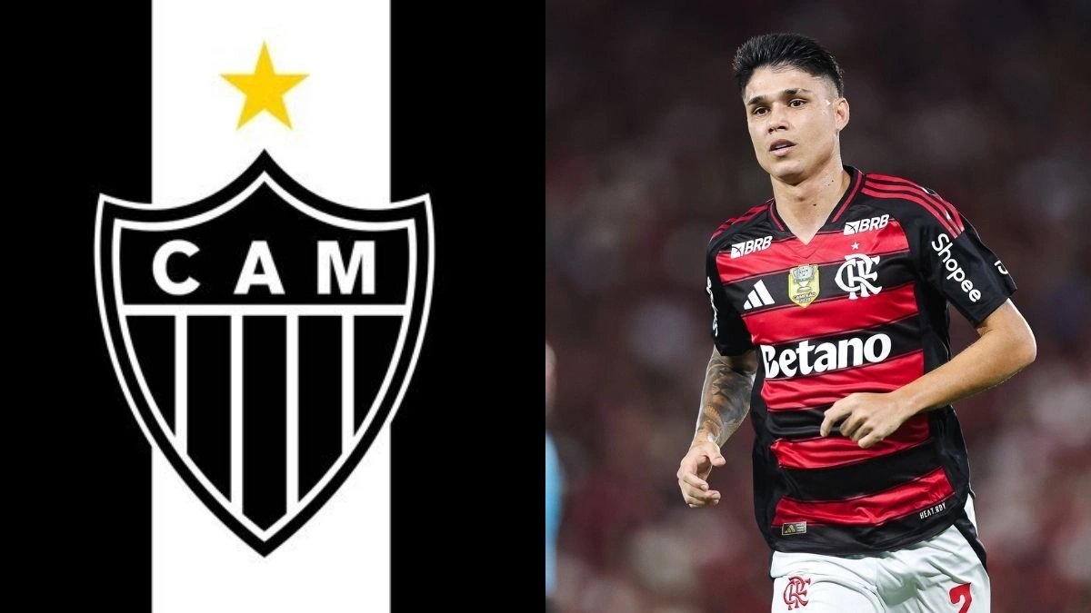 Atlético-MG planeja fazer nova investida por contratação de Luiz Araújo, do Flamengo