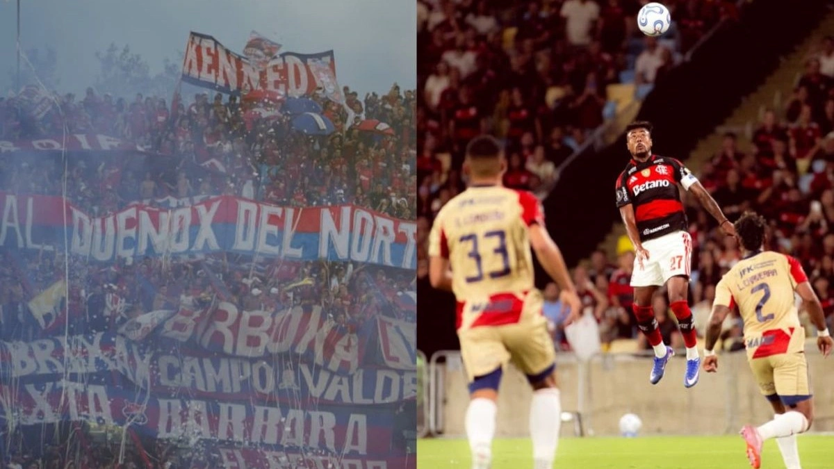 Boato assusta torcedores do Flamengo na Colômbia
