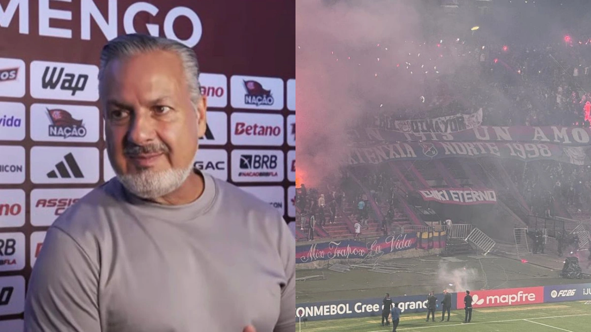 Boto revela planos de presidente do Medellín após 'guerra' no estádio: "Queria voltar a jogar..."