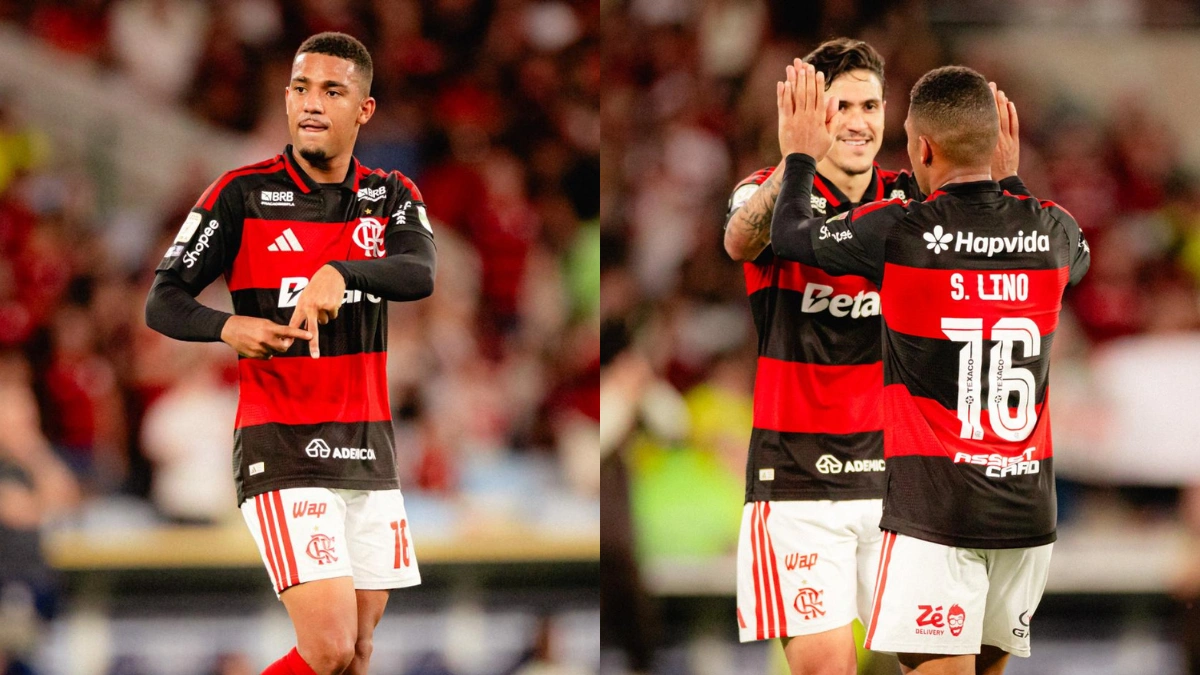 Com show de Lino e gol de Pedro, Flamengo atropela o Coritiba