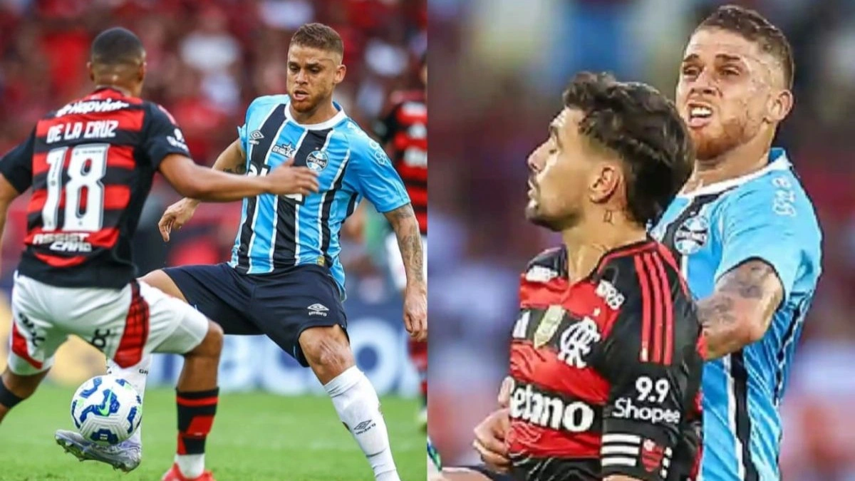 Cuéllar, ex-Flamengo, cobra R$ 15 milhões do Grêmio na Justiça