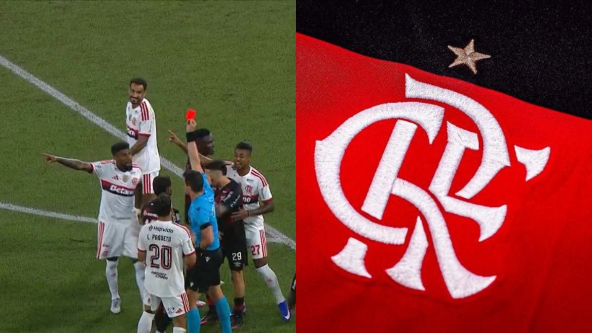 Danilo é expulso contra o Athletico e desfalca o Flamengo contra o Palmeiras