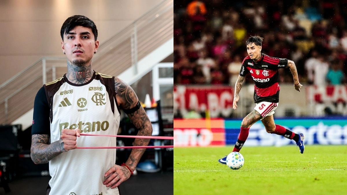 De volta ao Flamengo, Pulgar encontra disputa acirrada no meio