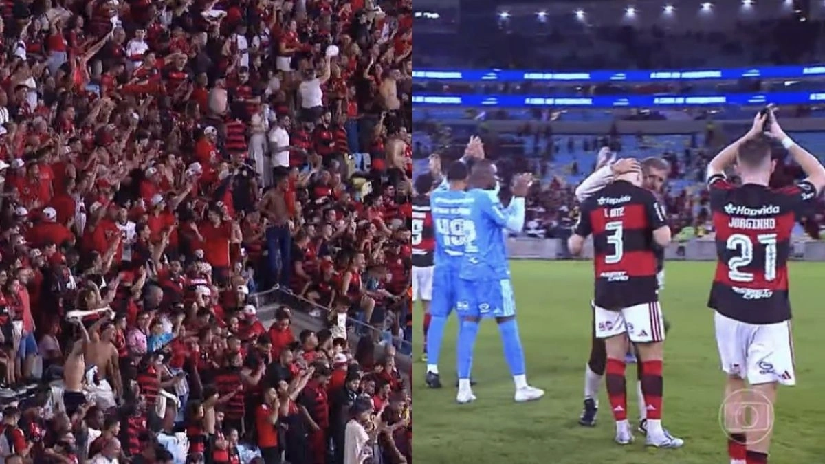 “É guerra”: torcida do Flamengo cobra postura do elenco contra o Palmeiras