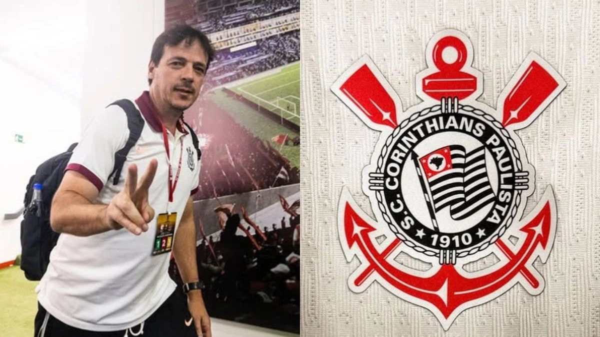 Fernando Diniz 'salva' ex-Flamengo de briga em jogo do Corinthians na Libertadores