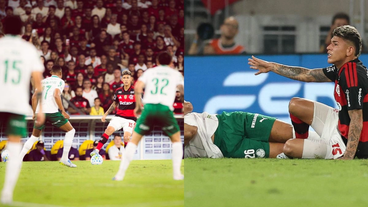 Flamengo alcança marca indesejável no Brasileirão após expulsão de Carrascal