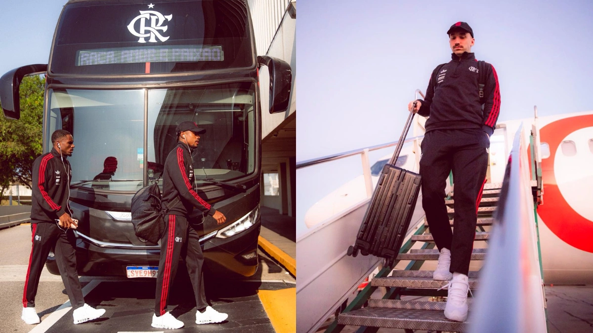 Flamengo embarca para a Colômbia