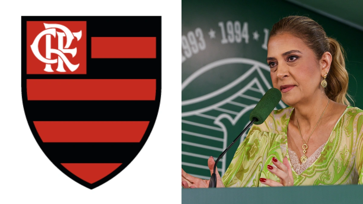 Flamengo manda recado após falas polêmicas de Leila Pereira, presidente do Palmeiras