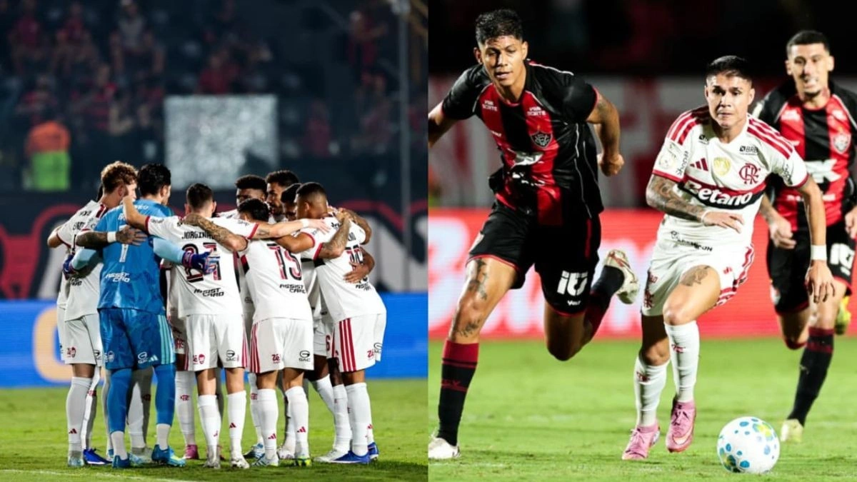 Flamengo perde para o Vitória e está eliminado da Copa do Brasil