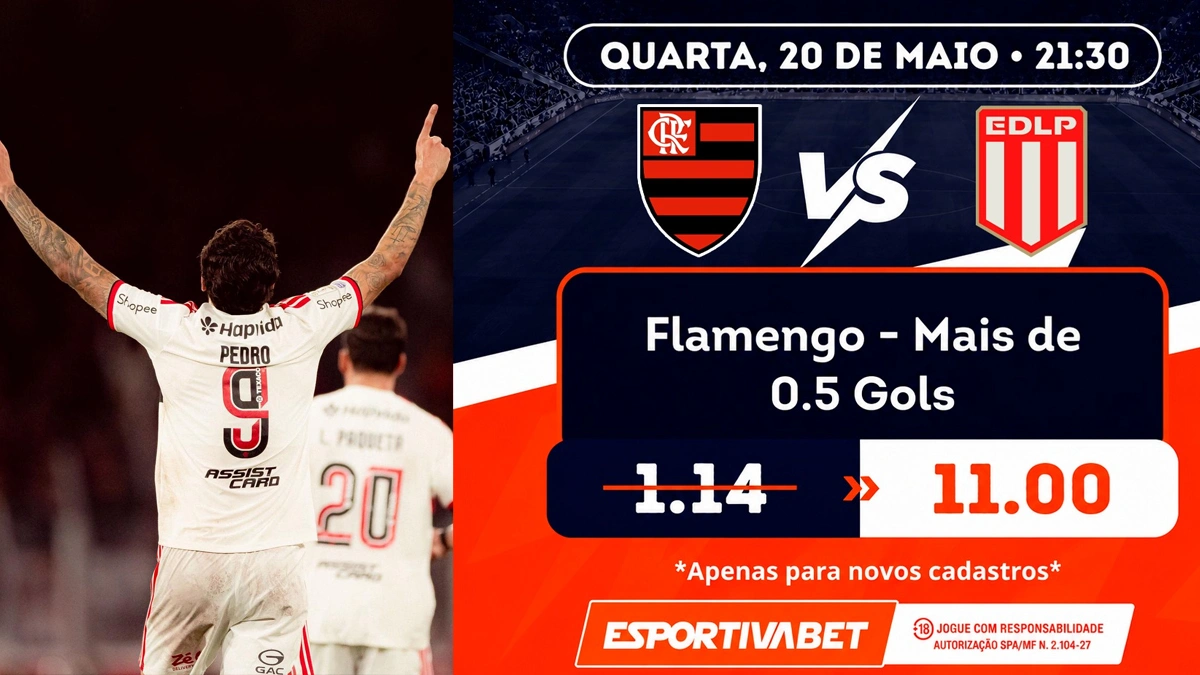 Flamengo pode garantir lucro alto a apostadores em jogo de hoje