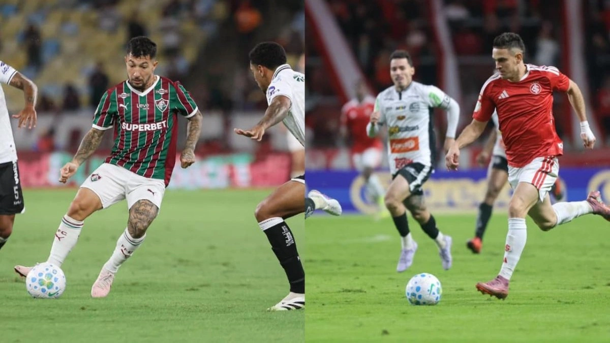 Fluminense, Cruzeiro e Inter nas oitavas
