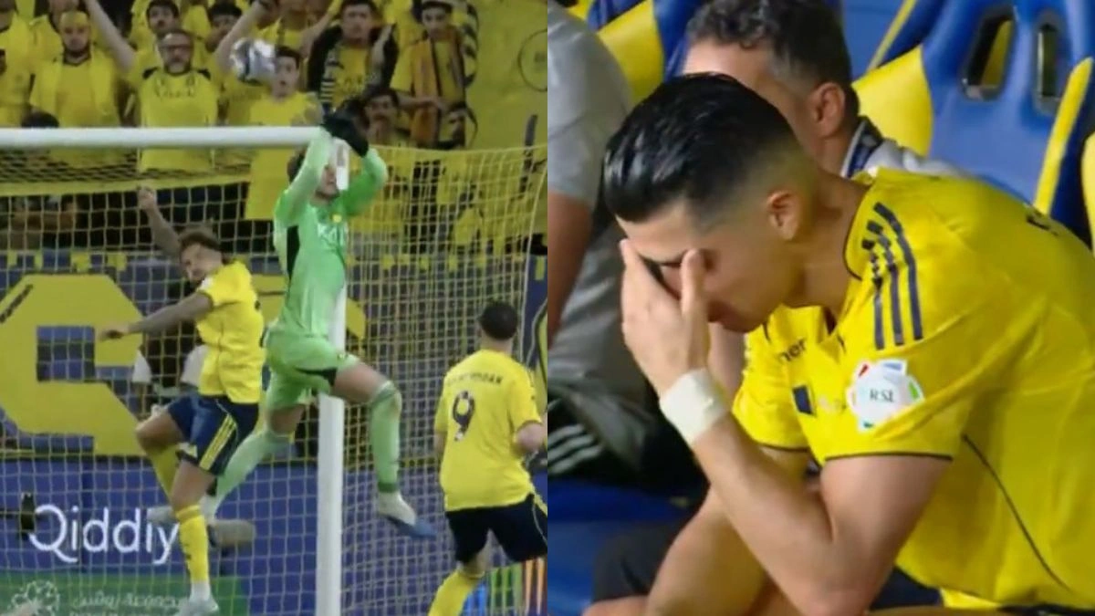 Goleiro da Seleção tem falha bizarra e adia título de Jorge Jesus e Cristiano Ronaldo na Arábia Saudita; veja vídeo