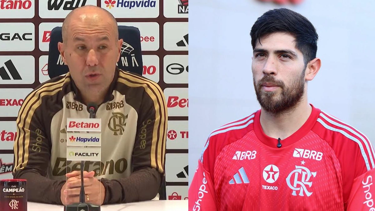 Jardim admite fase instável de Rossi no Flamengo, mas defende goleiro após derrota para o Palmeiras