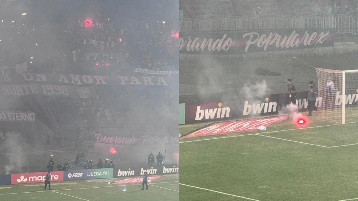 Jogo do Flamengo x Independiente Medellín é paralisado; veja o motivo