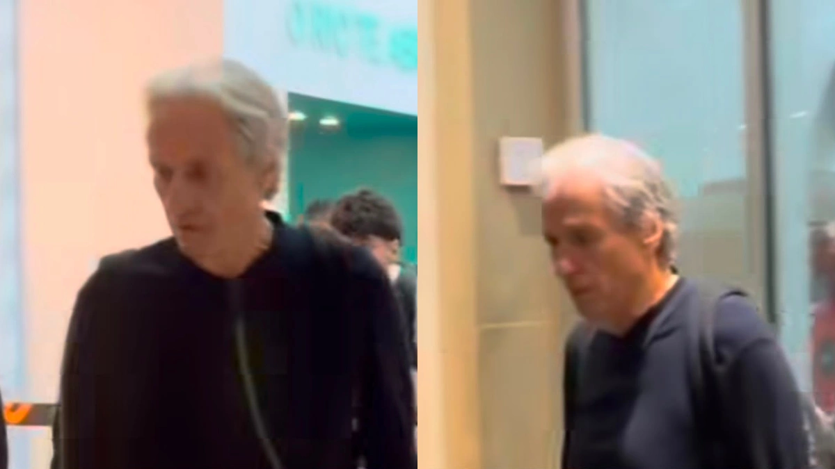 Jorge Jesus desembarca no Rio e vai a jogo do Flamengo hoje no Maracanã