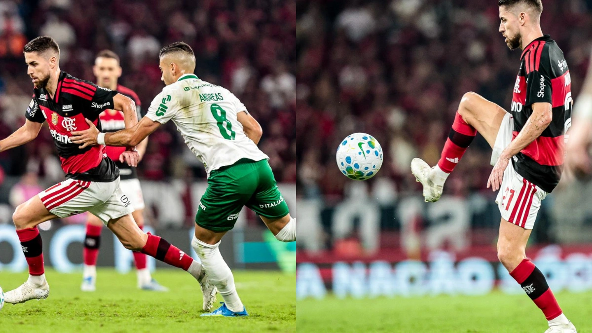 Jorginho desabafa após ter fratura confirmada em jogo do Flamengo x Palmeiras