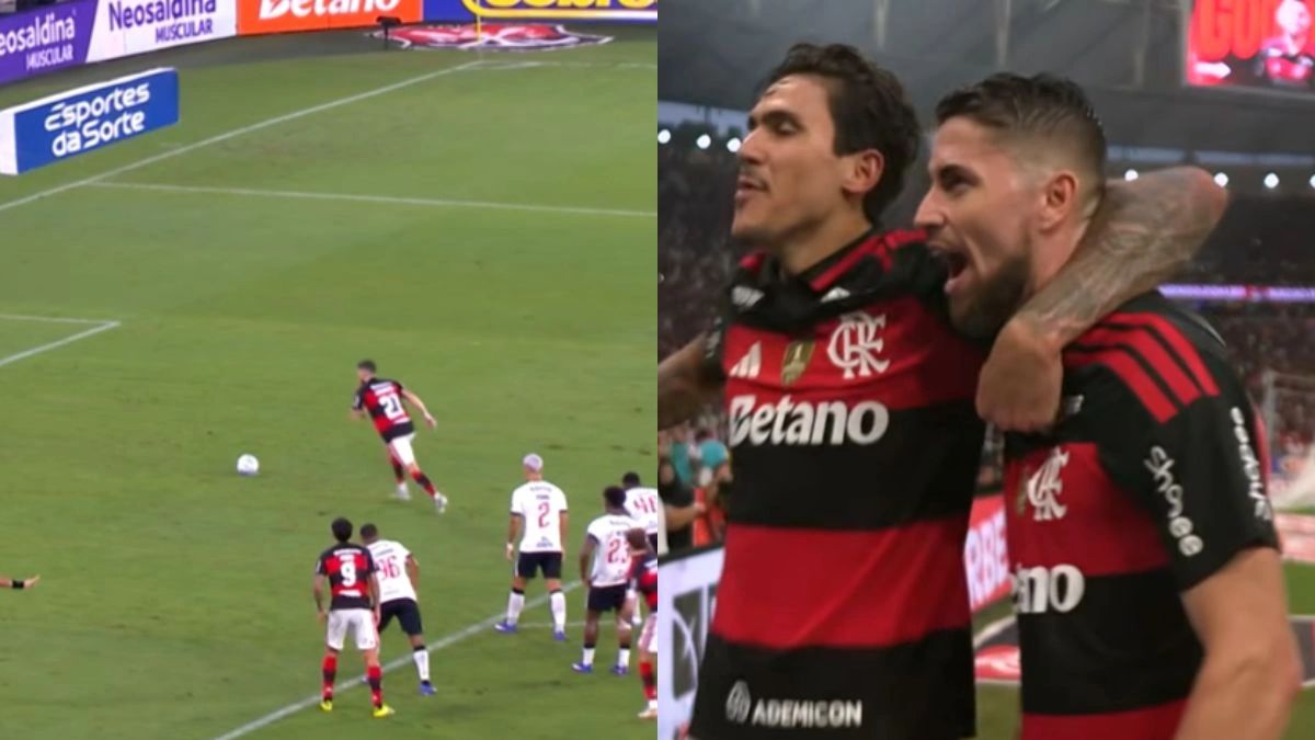 Jorginho surpreende em cobrança de pênalti e marca 2º gol do Flamengo