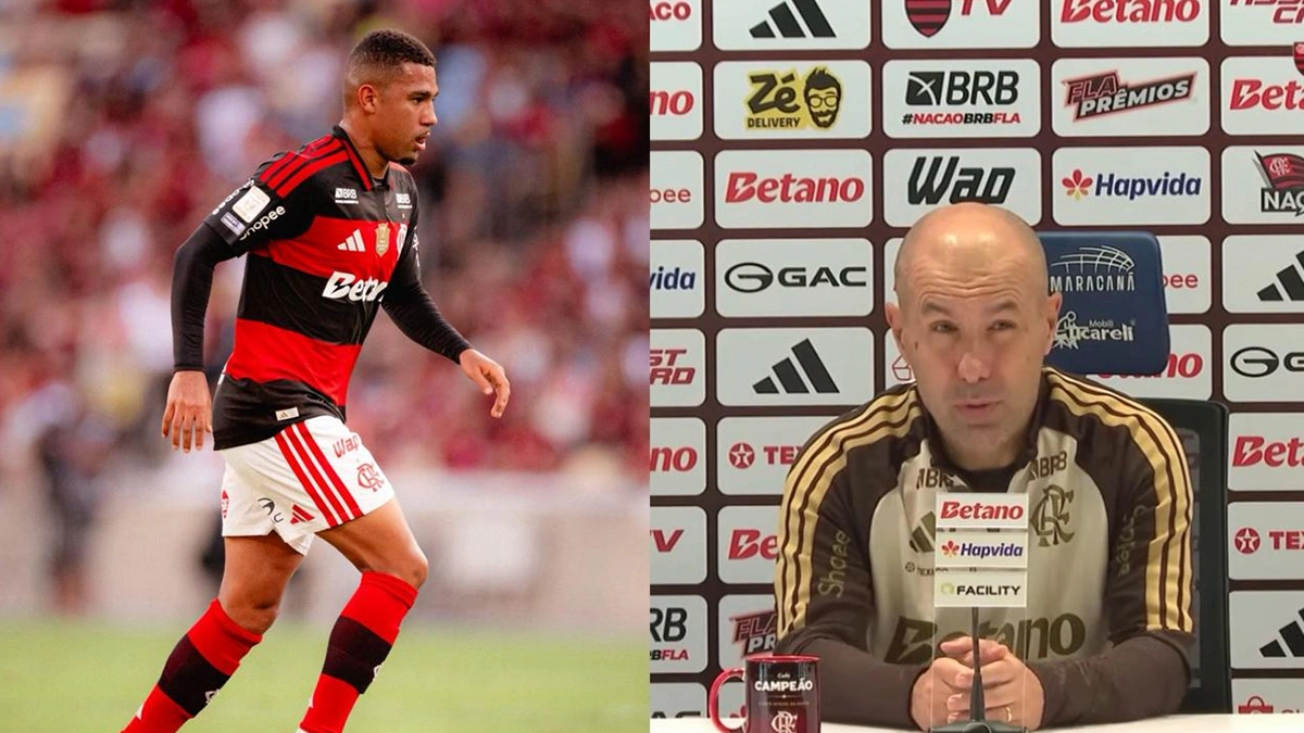 Leonardo Jardim compara Samuel Lino a Arrascaeta e explica 'encaixe' com Pedro no Flamengo