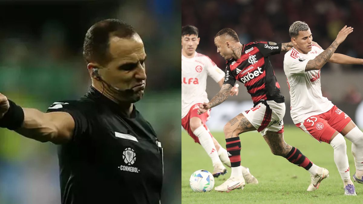 Libertadores escala árbitro que apitou ‘vexames’ do Flamengo
