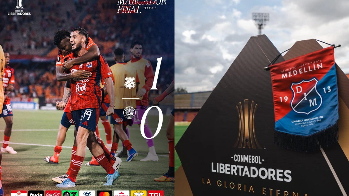 Medellín vence Cusco e diminui distância para o Flamengo no Grupo A