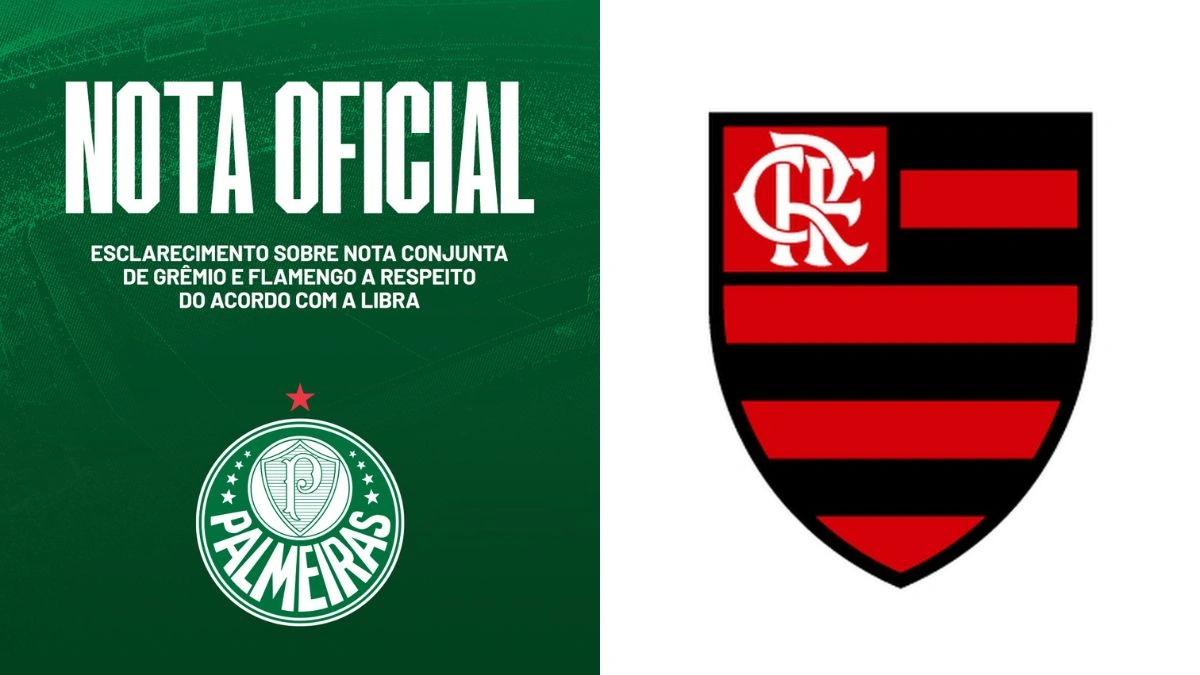 Palmeiras se pronuncia e ataca Flamengo e Grêmio após acordo da Libra