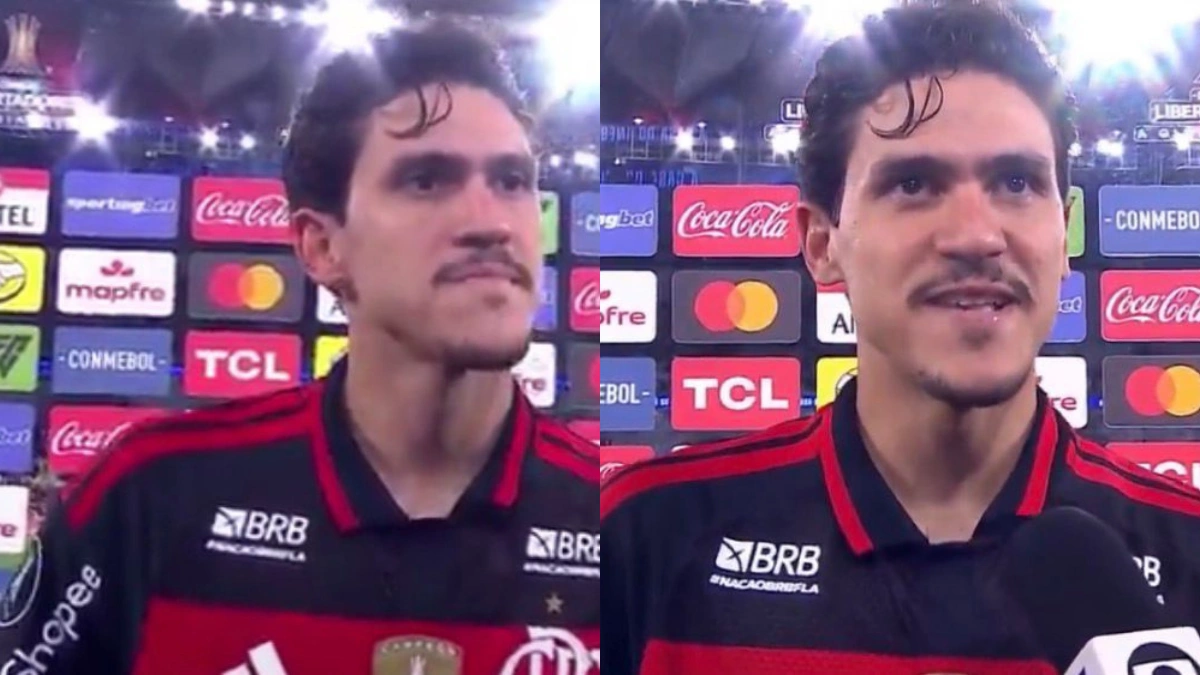 Pedro declara antes de jogo do Flamengo x Palmeiras no Brasileirão