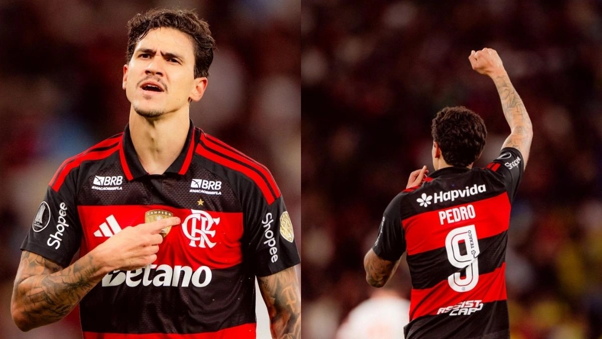 Pedro é eleito 'Craque da Torcida' após jogo do Fla x Estudiantes