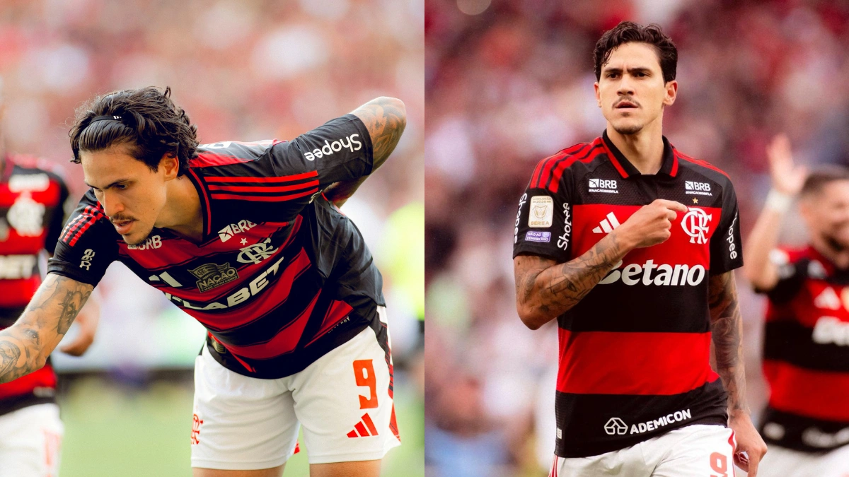 Pedro pode superar 2025 em números no jogo do Flamengo x Palmeiras
