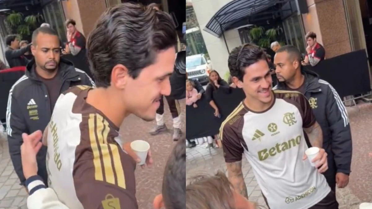 Pedro se emociona com atitude de torcedor do Flamengo