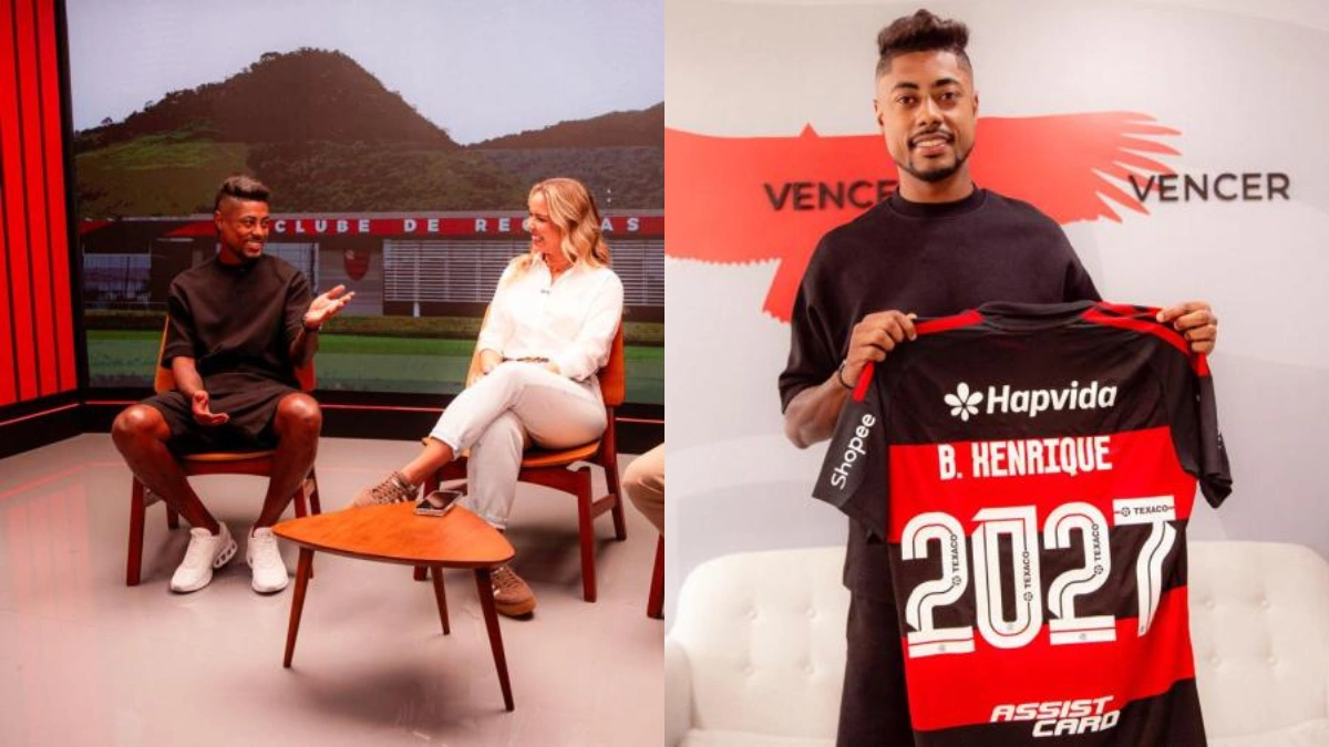 Presidente do Flamengo anuncia busto de Bruno Henrique