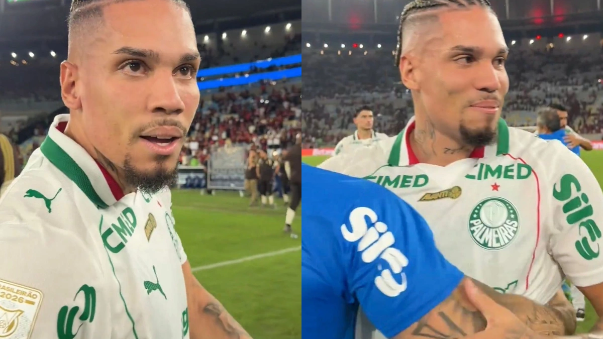 STJD prepara denúncia a Paulinho por atitude em jogo do Flamengo x Palmeiras, pelo Brasileirão