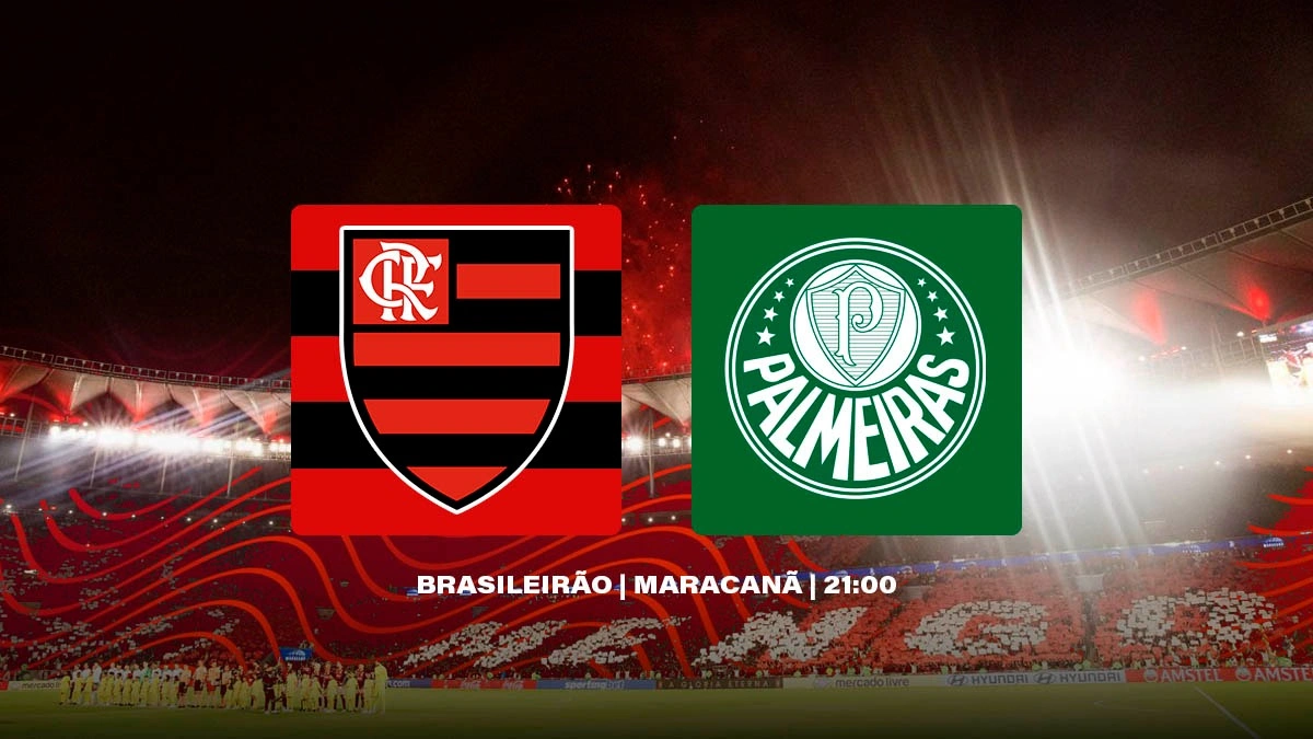 Saiba onde assistir ao jogo do Flamengo x Palmeiras