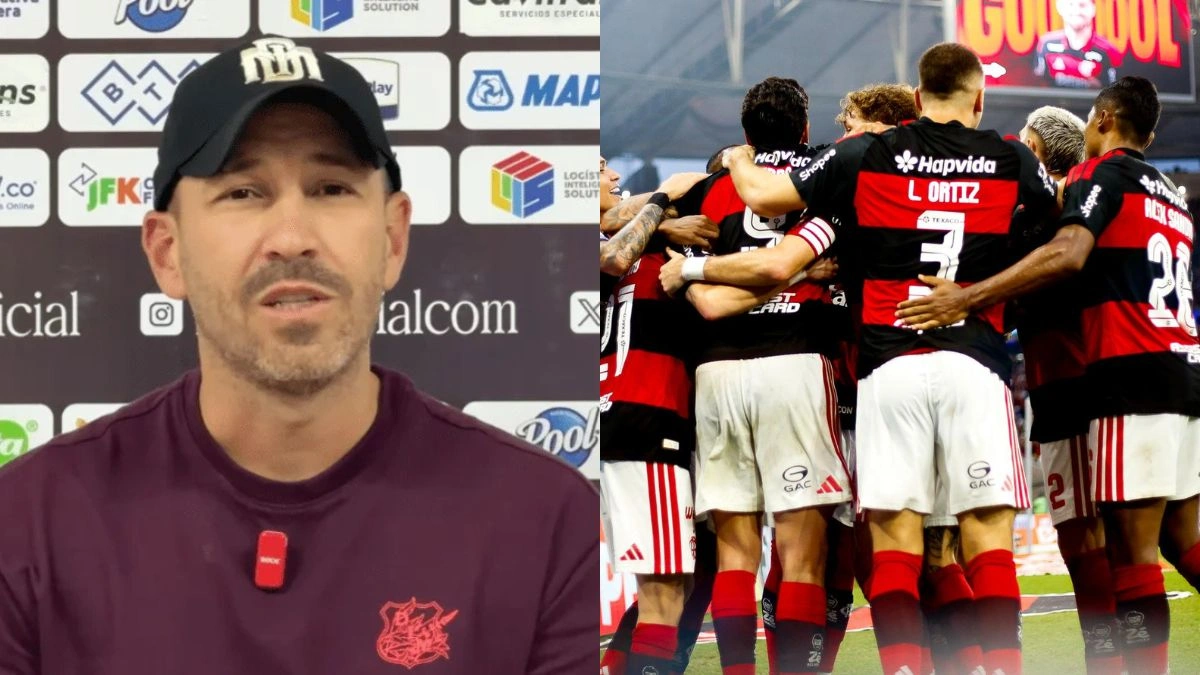 Técnico do Medellín revela 'ponto fraco' do Flamengo antes de jogo