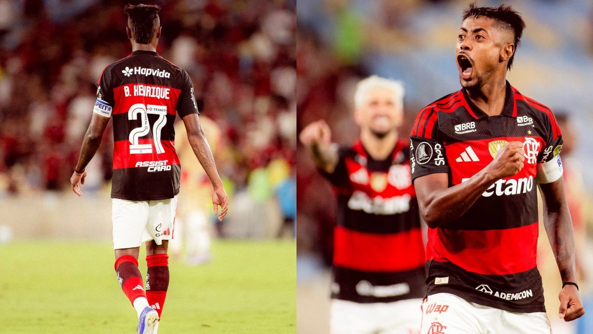 Torcedores do Flamengo aprovam renovação de Bruno Henrique