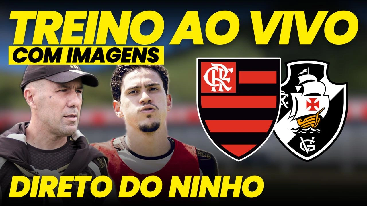 assista ao treino do Flamengo com o Coluna do Fla