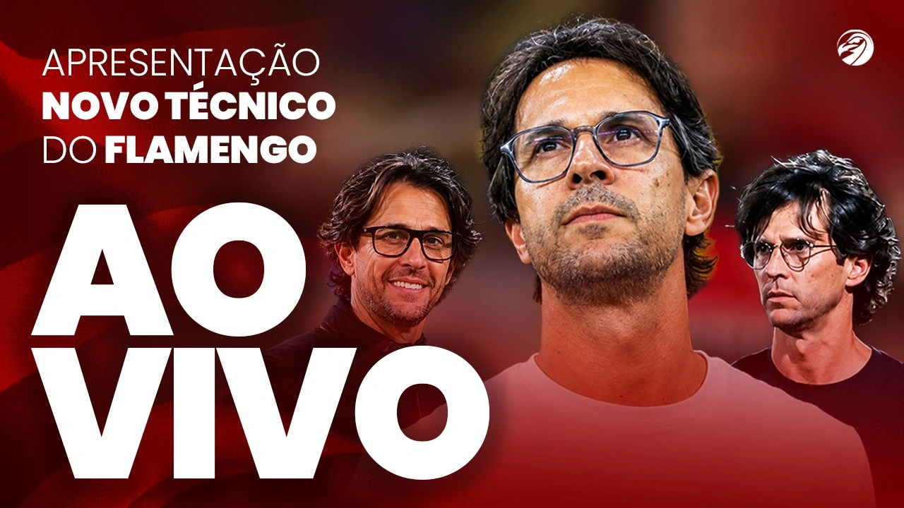 AO VIVO | Assista à coletiva de apresentação do novo técnico do Flamengo com o Coluna do Fla