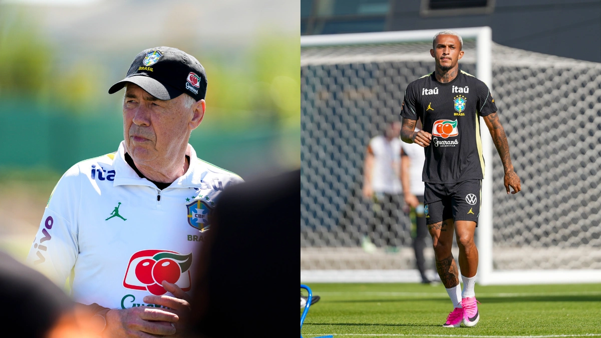 Ancelotti define substituto de Wesley, ex-Flamengo, na Seleção Brasileira