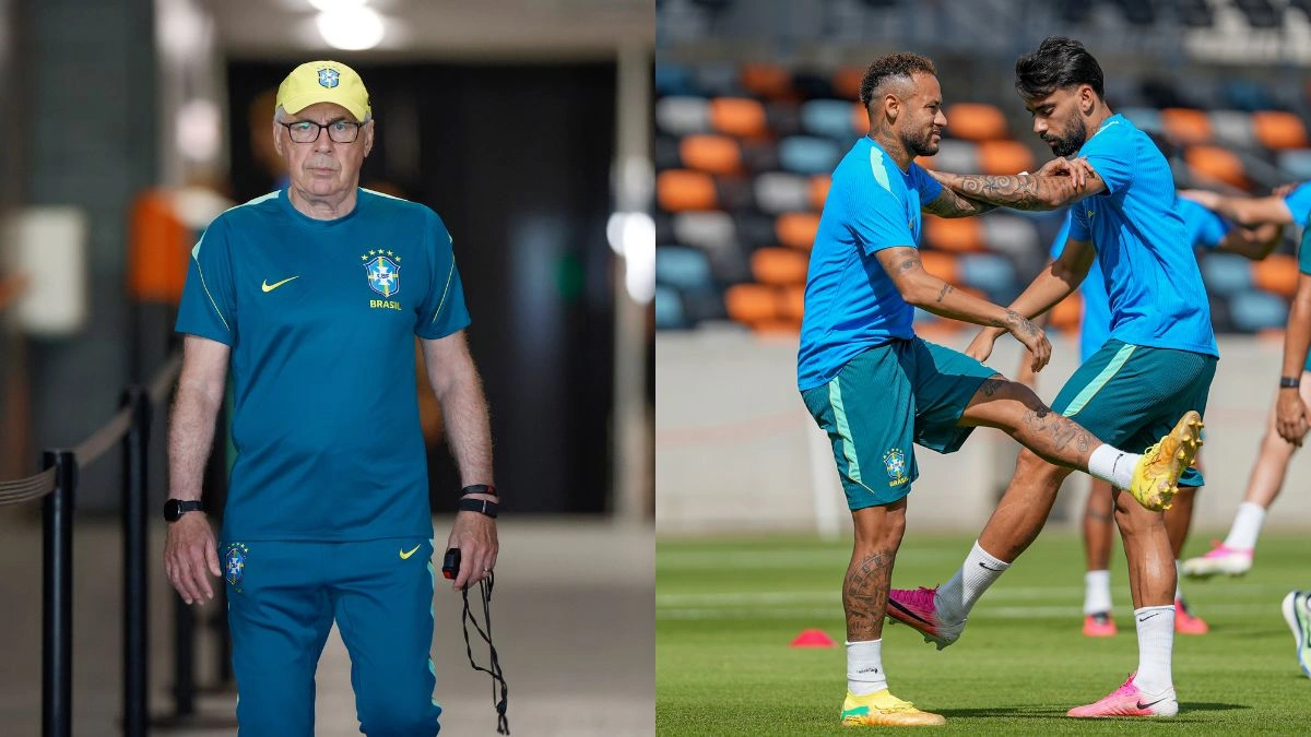 Ancelotti mantém 2 jogadores do Flamengo no time titular para jogo do Brasil