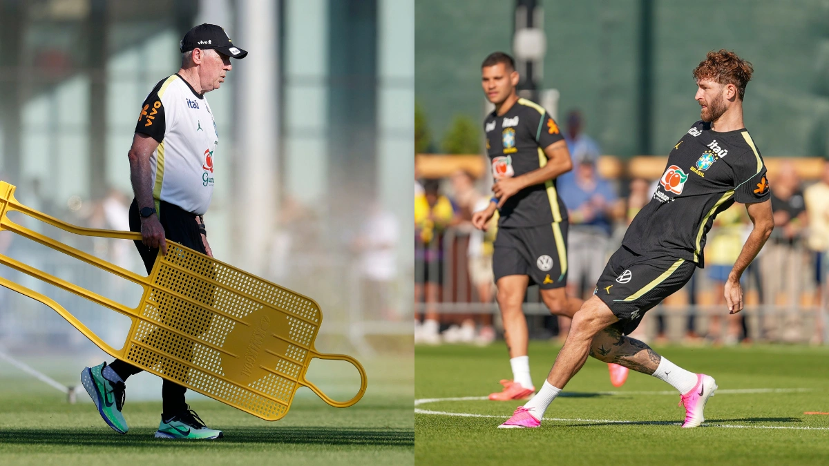 Ancelotti toma atitude com Léo Pereira, do Flamengo, antes do próximo jogo do Brasil