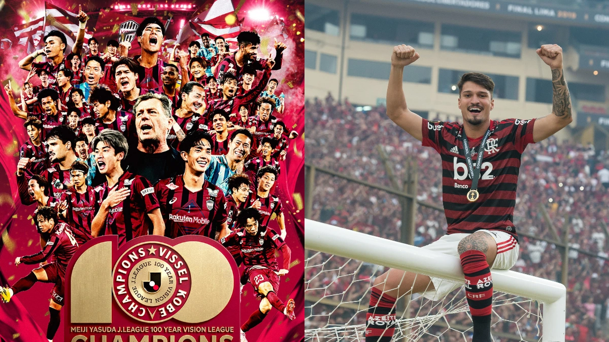 Campeão da Libertadores pelo Flamengo ganha título e é eleito melhor jogador de time japonês