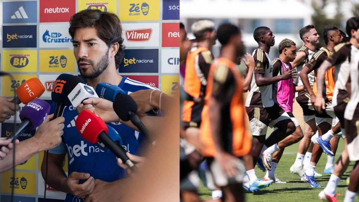 Capitão do Cruzeiro exibe confiança antes de jogo contra o Flamengo