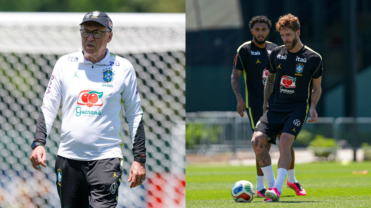 Com jogador do Flamengo titular, Ancelotti esboça escalação do Brasil; veja