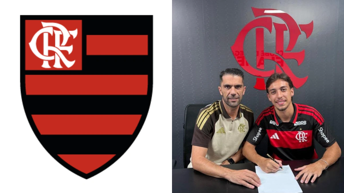 Flamengo anuncia renovação de contrato com jogador