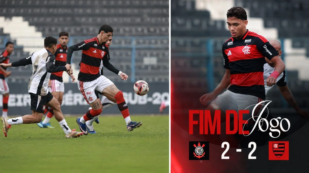 Flamengo empata com o Corinthians e se complica no Brasileirão