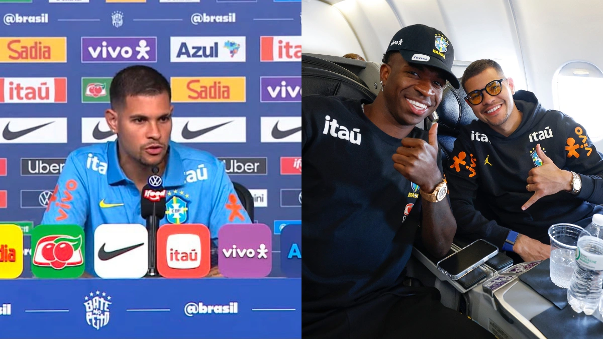 Jogador de time inglês defende Vini Jr e dispara contra críticas à Seleção Brasileira: "Querem aparecer"